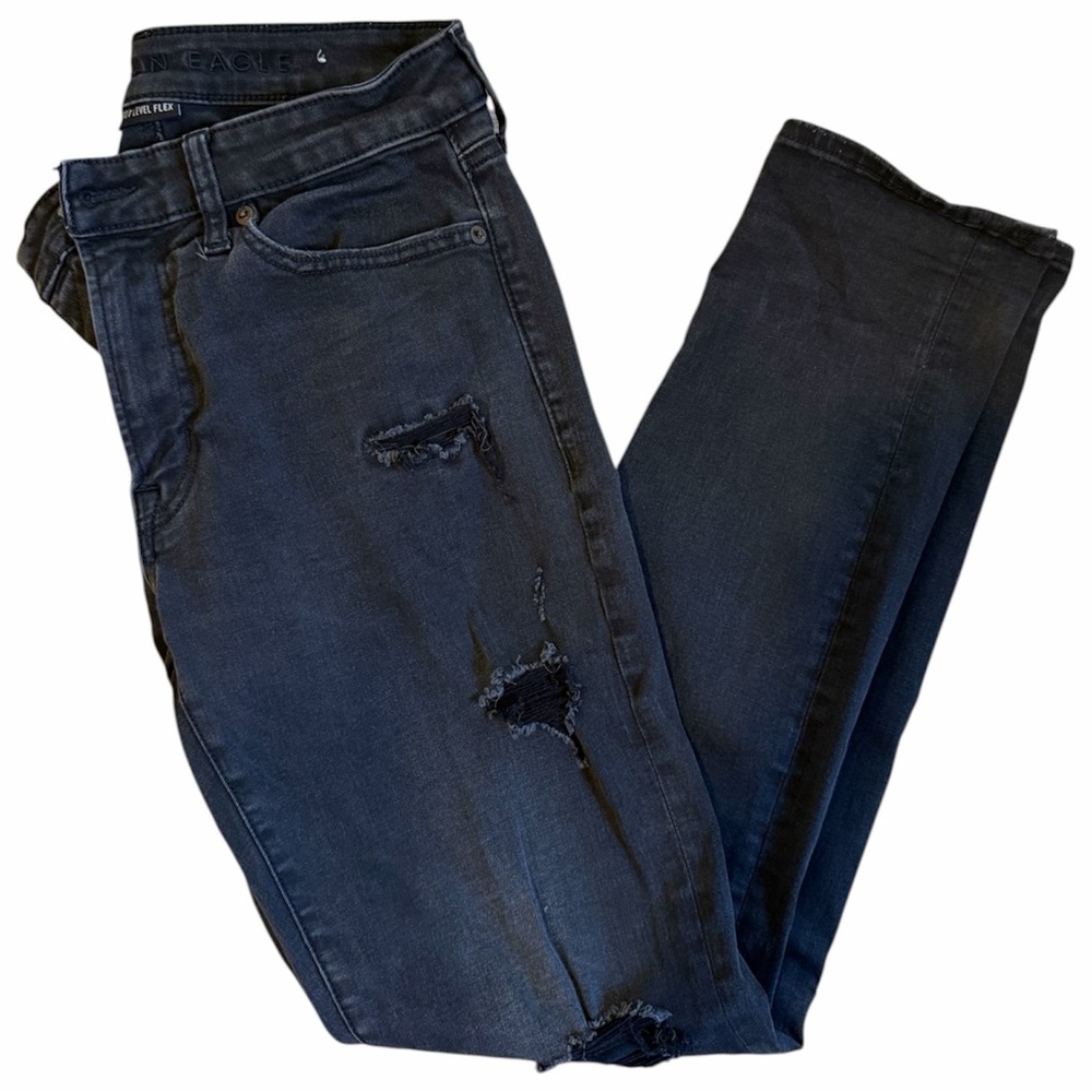 American Eagle Men’s Black Flex Jeans 30x30